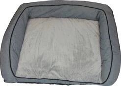 Deluxe Hondenbed – Hondenbank – Hondenmand – Grijs – M – 84 X 66