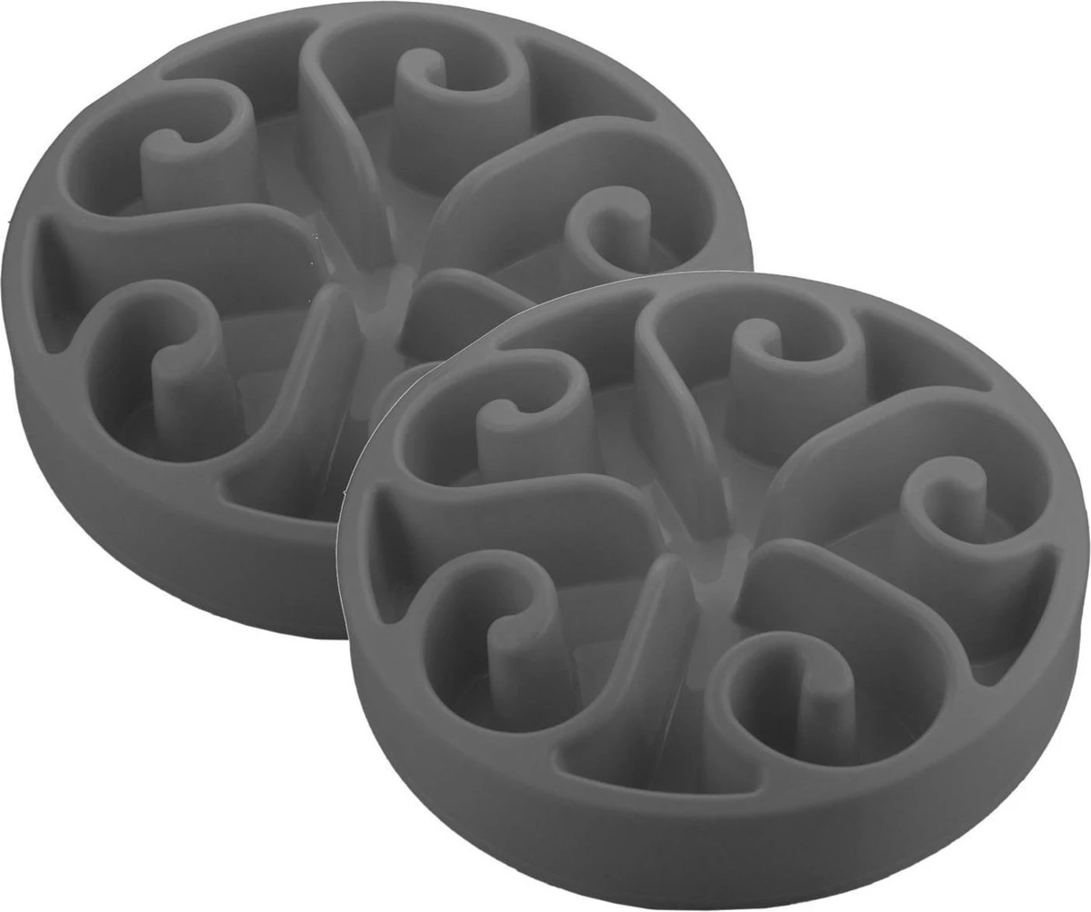 Eat Slow Anti-Schrok Voerbak Grijs – Hondenvoerbak – 2 x 30 cm Eat Slow Anti-Schrok Voerbak Grijs – Hondenvoerbak – 2 X 30 Cm -Beste Hondenspullen Winkel Eat Slow Anti Schrok Voerbak Grijs Hondenvoerbak 2 x 30 cm