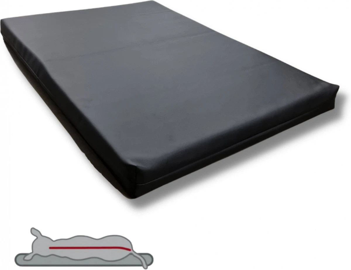Topmast Support Plus – Orthopedisch Hondenkussen – 150 x 100 cm – Hondenbed – Zwart – Hondensofa – Hondenmand – Leatherlook Hondenmatras Topmast Support Plus – Orthopedisch Hondenkussen – 150 X 100 Cm – Hondenbed – Zwart – Hondensofa – Hondenmand – Leatherlook Hondenmatras -Beste Hondenspullen Winkel Topmast Support Plus Orthopedisch Hondenkussen 150 x 100 cm Hondenbed Zwart Hondensofa Hondenmand Leatherlook Hondenmatras