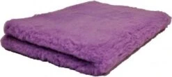 Topmast Vetbed – Hondendeken – Benchmat -puppykleed Dierenmat – LILA Effen Anti-Slip – 150×100 Cm Machinewasbaar
