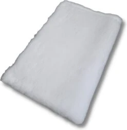 Vetbed Wit Effen – Antislip Hondenmat – Hondenbed – Hondenmatras – Benchmat – 150 X 100 CM – Machine Wasbaar